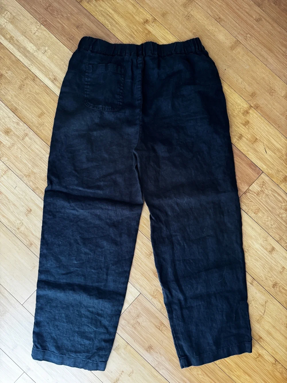 QUINCE 100% European linen pants